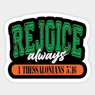 Rejoice (Irish style) Sticker